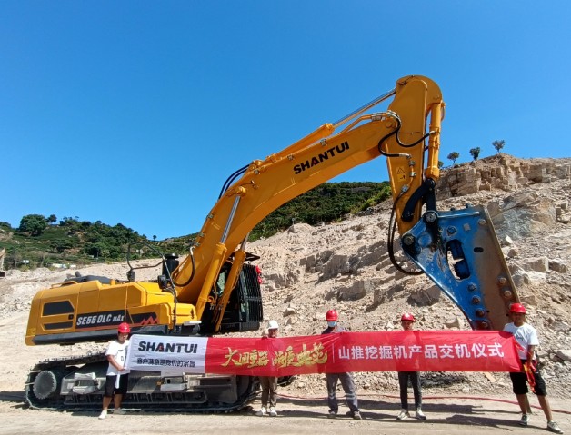 火熱八月，山推挖掘機(jī)陸續(xù)交付客戶